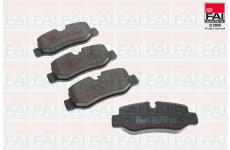 Sada brzdových destiček, kotoučová brzda FAI AutoParts BP251