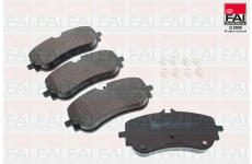 Sada brzdových destiček, kotoučová brzda FAI AutoParts BP272