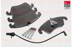 Sada brzdových destiček, kotoučová brzda FAI AutoParts BP302