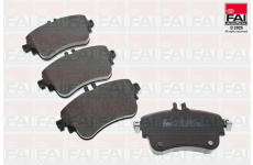Sada brzdových destiček, kotoučová brzda FAI AutoParts BP316