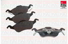 Sada brzdových destiček, kotoučová brzda FAI AutoParts BP317