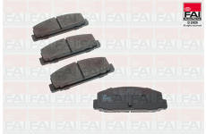 Sada brzdových destiček, kotoučová brzda FAI AutoParts BP341