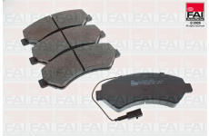 Sada brzdových destiček, kotoučová brzda FAI AutoParts BP357