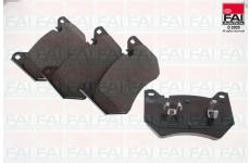 Sada brzdových destiček, kotoučová brzda FAI AutoParts BP365