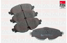 Sada brzdových destiček, kotoučová brzda FAI AutoParts BP427