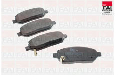 Sada brzdových destiček, kotoučová brzda FAI AutoParts BP466