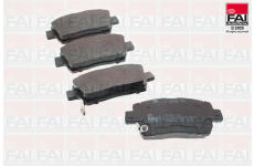 Sada brzdových destiček, kotoučová brzda FAI AutoParts BP486