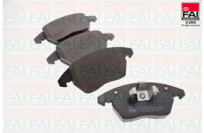 Sada brzdových destiček, kotoučová brzda FAI AutoParts BP490