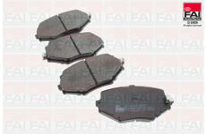 Sada brzdových destiček, kotoučová brzda FAI AutoParts BP498