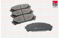 Sada brzdových destiček, kotoučová brzda FAI AutoParts BP509