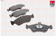 Sada brzdových destiček, kotoučová brzda FAI AutoParts BP568