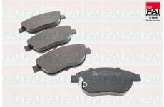 Sada brzdových destiček, kotoučová brzda FAI AutoParts BP577