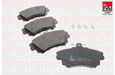 Sada brzdových destiček, kotoučová brzda FAI AutoParts BP608