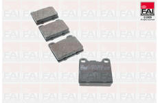 Sada brzdových destiček, kotoučová brzda FAI AutoParts BP639