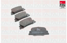 Sada brzdových destiček, kotoučová brzda FAI AutoParts BP640