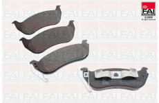 Sada brzdových destiček, kotoučová brzda FAI AutoParts BP689