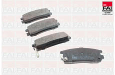 Sada brzdových destiček, kotoučová brzda FAI AutoParts BP714