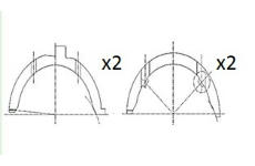 Vymedzovacia podlożka pre kľukový hriadeľ FAI AutoParts BT3011-STD