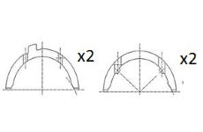 Vymedzovacia podlożka pre kľukový hriadeľ FAI AutoParts BT3015-STD