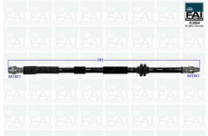 Brzdová hadice FAI AutoParts FPBH104