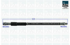Brzdová hadice FAI AutoParts FPBH140