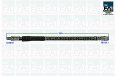 Brzdová hadice FAI AutoParts FPBH147
