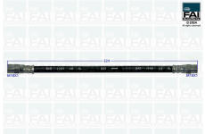 Brzdová hadice FAI AutoParts FPBH207