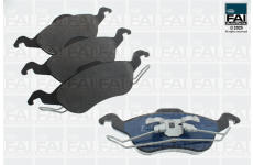 Sada brzdových destiček, kotoučová brzda FAI AutoParts FPBP100