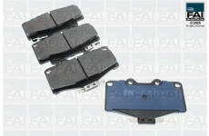 Sada brzdových destiček, kotoučová brzda FAI AutoParts FPBP117