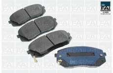 Sada brzdových destiček, kotoučová brzda FAI AutoParts FPBP130