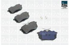 Sada brzdových destiček, kotoučová brzda FAI AutoParts FPBP156
