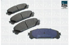 Sada brzdových destiček, kotoučová brzda FAI AutoParts FPBP220