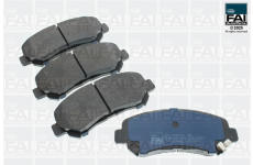 Sada brzdových destiček, kotoučová brzda FAI AutoParts FPBP256