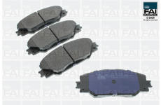 Sada brzdových destiček, kotoučová brzda FAI AutoParts FPBP401