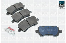 Sada brzdových destiček, kotoučová brzda FAI AutoParts FPBP438