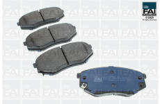 Sada brzdových destiček, kotoučová brzda FAI AutoParts FPBP465