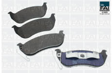 Sada brzdových destiček, kotoučová brzda FAI AutoParts FPBP523