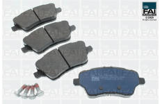 Sada brzdových destiček, kotoučová brzda FAI AutoParts FPBP534