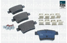 Sada brzdových destiček, kotoučová brzda FAI AutoParts FPBP543