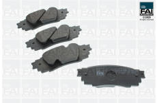 Sada brzdových destiček, kotoučová brzda FAI AutoParts FPBP660