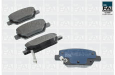 Sada brzdových destiček, kotoučová brzda FAI AutoParts FPBP671