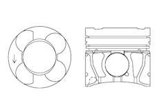 Piest FAI AutoParts PK24-000