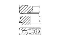 Sada pistnich krouzku FAI AutoParts PR108-000