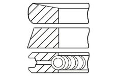 Sada pístních kroužků FAI AutoParts PR271-050