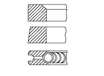 Sada pistnich krouzku FAI AutoParts PR81-000