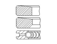 Sada pistnich krouzku FAI AutoParts PR9-000