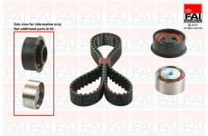 ozubení,sada rozvodového řemene FAI AutoParts TBK370