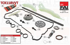 Sada rozvodového řetězu FAI AutoParts TCK118VVT