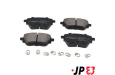 Sada brzdových destiček, kotoučová brzda JP GROUP 1363617710