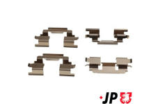 Sada prislusenstvi, oblozeni kotoucove brzdy JP GROUP 1364003210